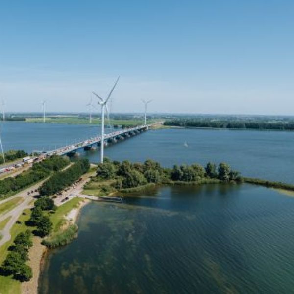 Verloren bekisting Haringvlietbrug geleverd door krafton